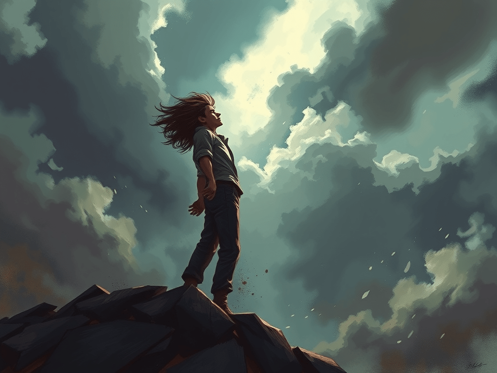 An image to depict the concept of holding faith in the face of change.