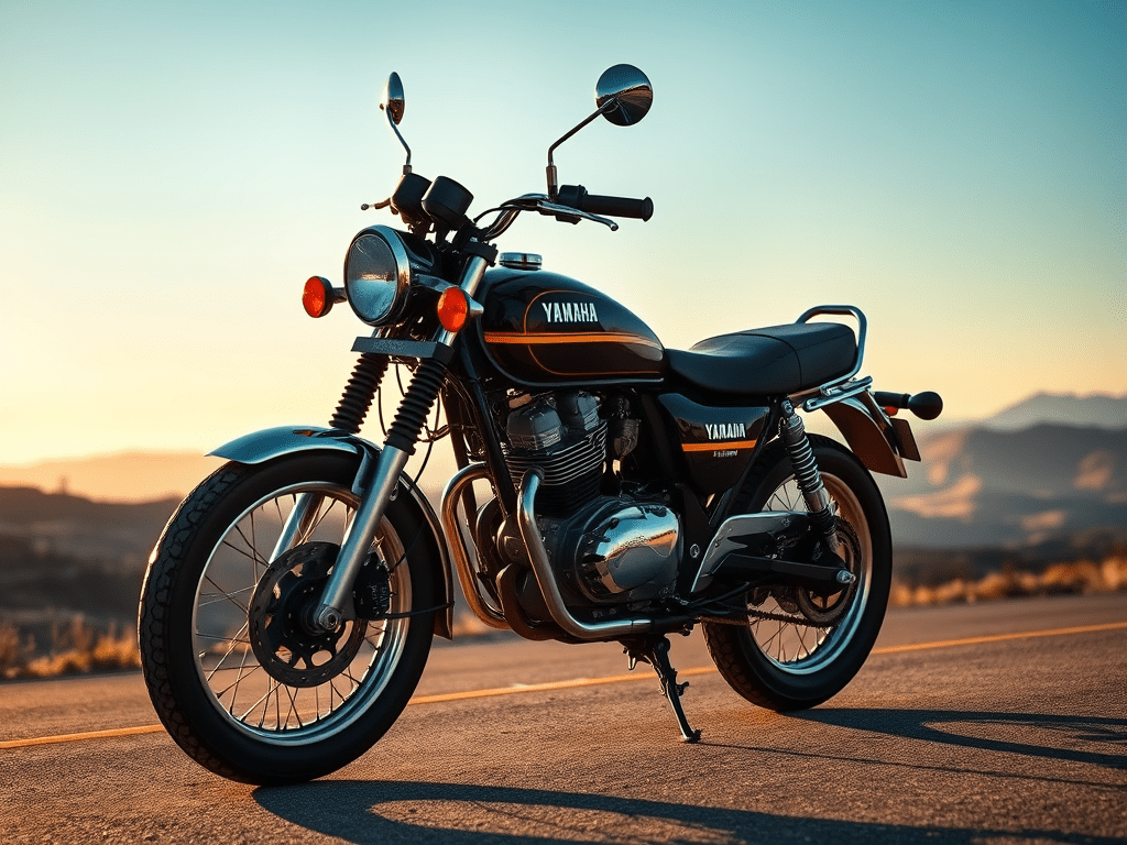 An image of a classic motorcycle to illustrate the concept of "manifesting motorcycles".