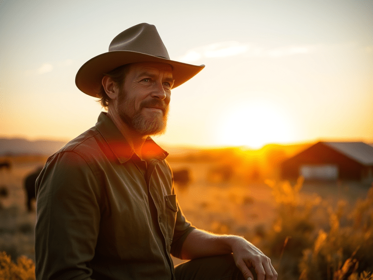 An image depicting a rancher in Arizona.