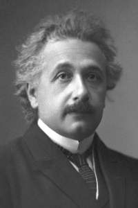 Albert Einstein.
