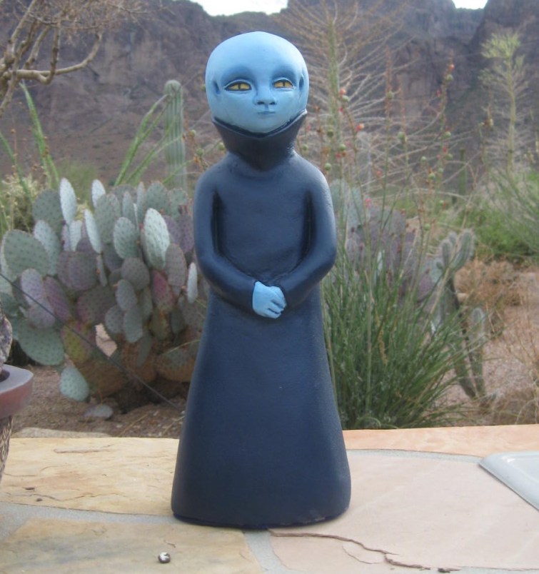 An Artist's depiction of a Blue Arcturian.