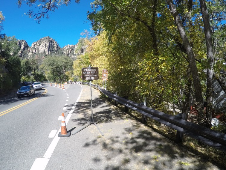 West Fork of Oak Creek hiking area.