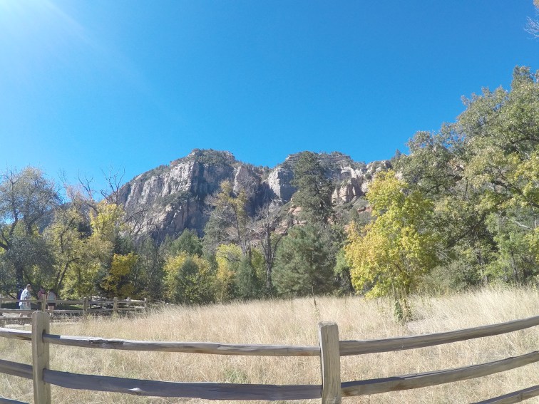 West Fork of Oak Creek hiking area.