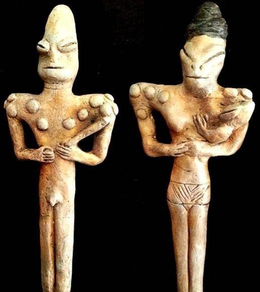 More strange sculptures from antiquity.