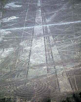 Mysterious ancient spaceport in Nazca Peru. 