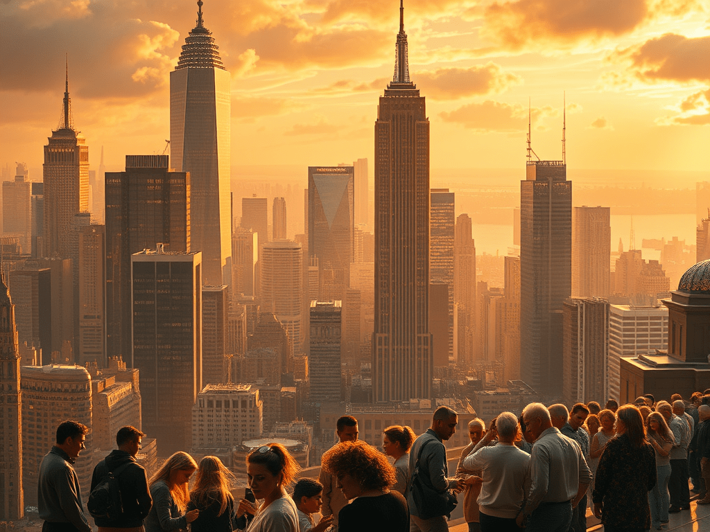 An image of a modern mega-city.