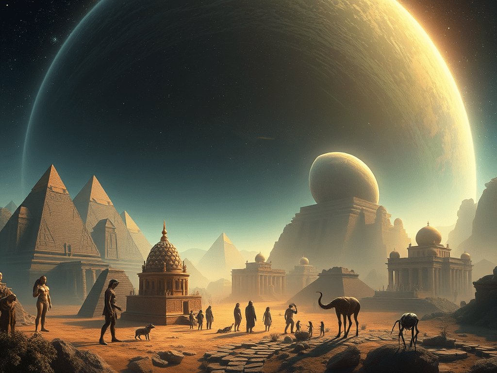 A picture that illustrates the power of imagination.