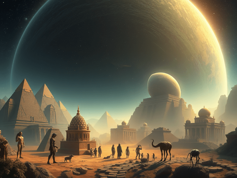 A picture that illustrates the power of imagination.