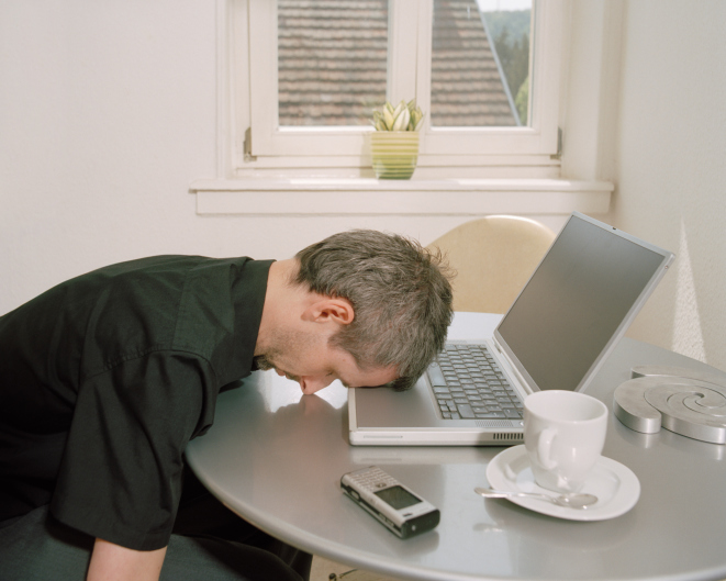 An image depicting quitting. 