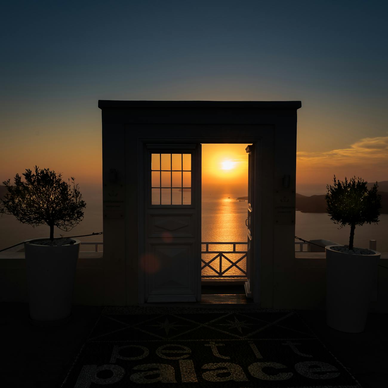 An image depicting the door to a bright future. 