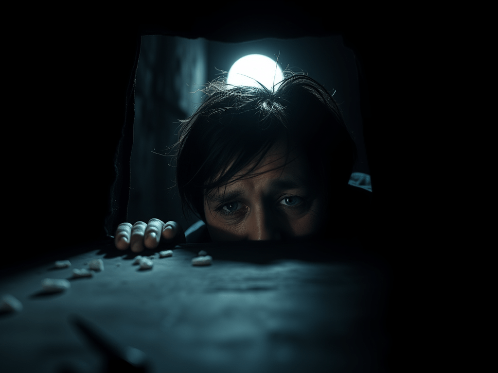 An image to depict a person with a crushed soul.