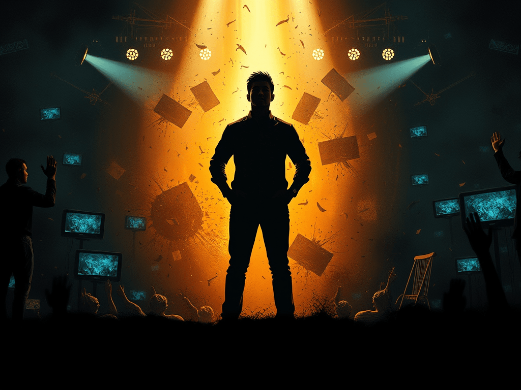 An image illustrating the infiltration of the human mind by psychic influences.