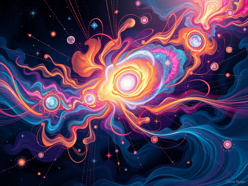 An illustration to depict "The Universal Field of Possibilities"