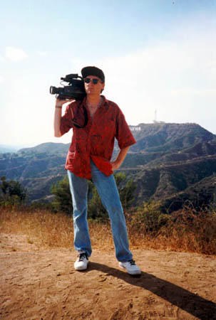 The Author, Daniel Wolfert at Griffith Park in the Hollywood Hills above Los Angeles Circa 1993.