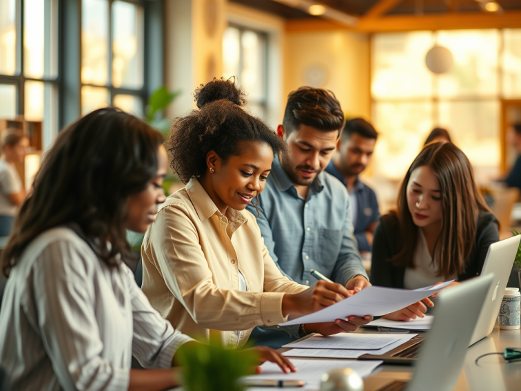 An image to depict a council working on solutions to community problems.