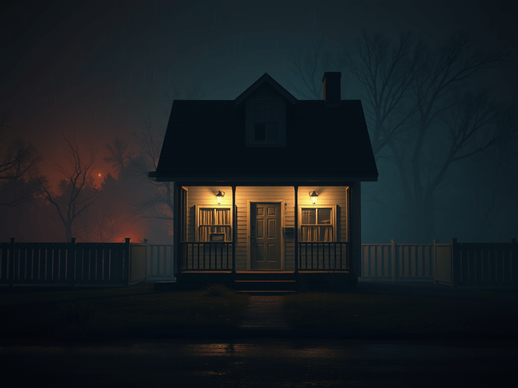 A tiny home or cottage. 