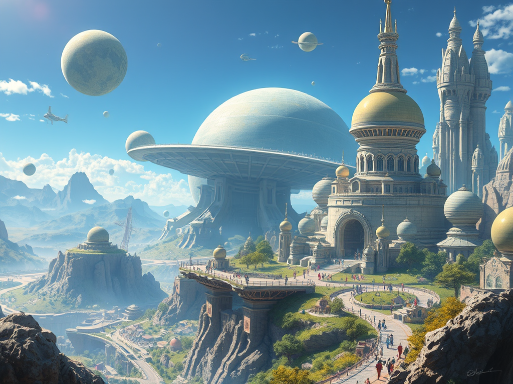 An advanced extraterrestrial civilization.