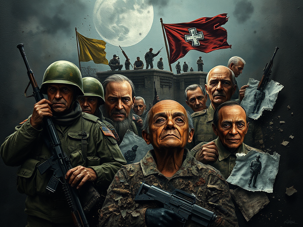 An image to depict war, poverty, disease, division and all forms of suffering.