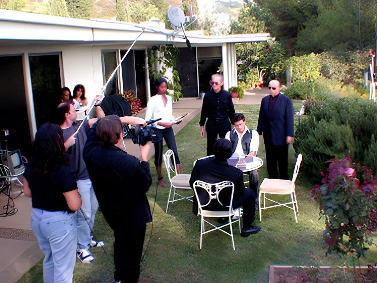 The Author working on an independent movie set circa 2006.