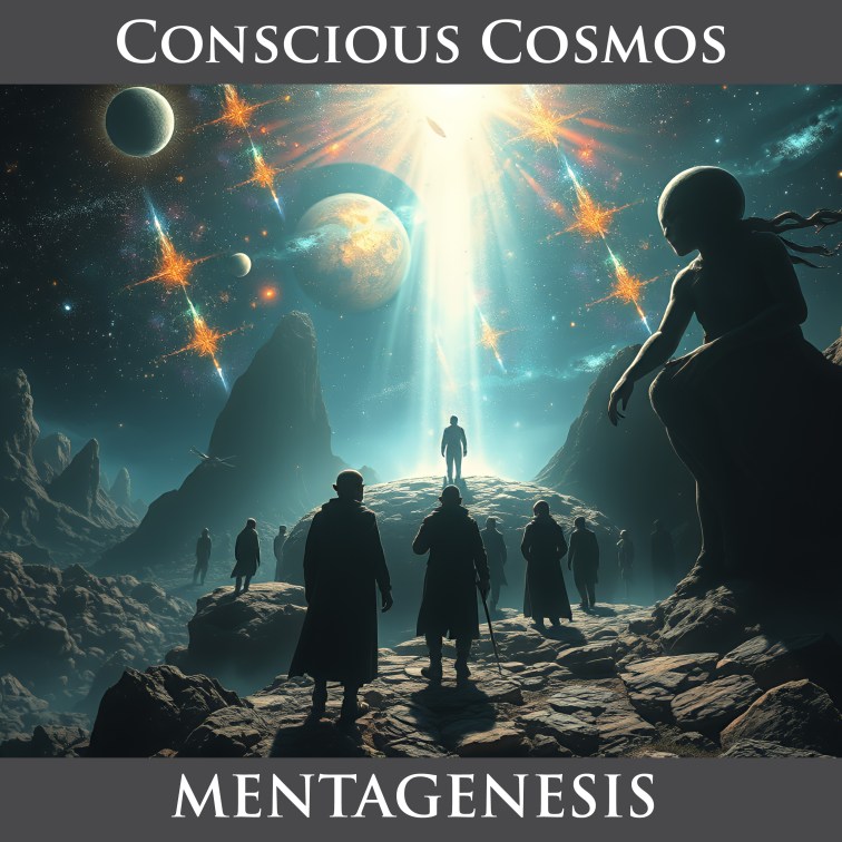 The cover of the Conscious Cosmos Single